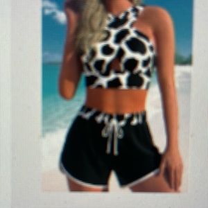 Two piece swim suit